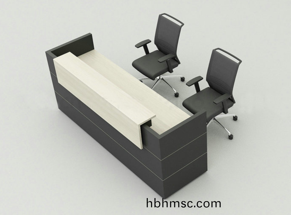 黑(hei)色前(qian)檯接(jie)待(dai)檯