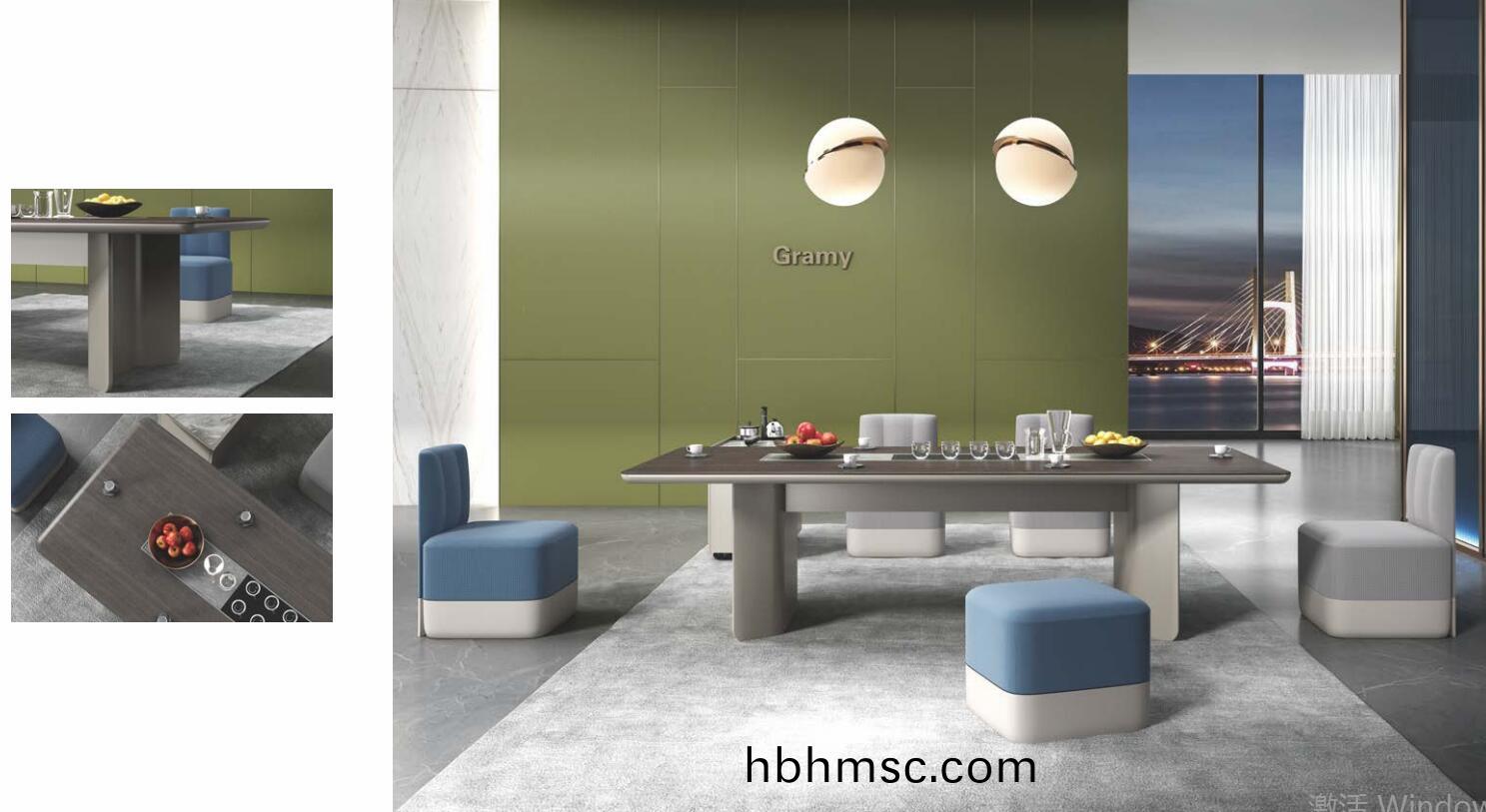 格(ge)萊美配套洽(qia)談區槕椅(yi)