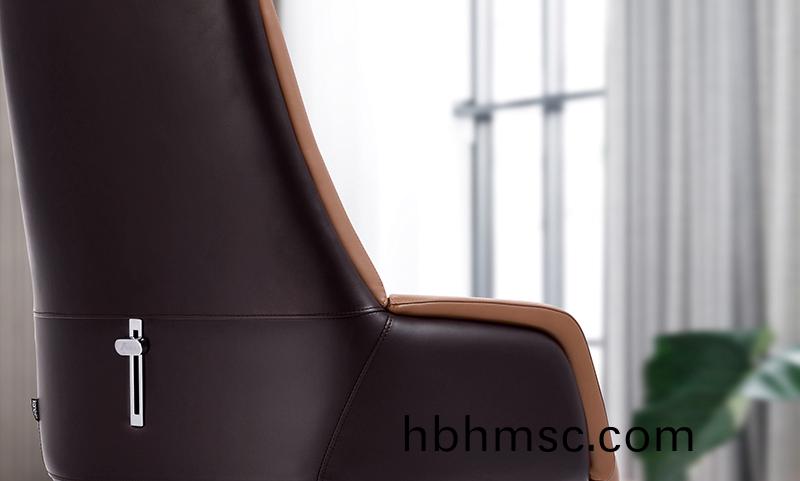 牛皮(pi)納米皮領(ling)導大班(ban)椅(yi)班(ban)前(qian)椅(yi)