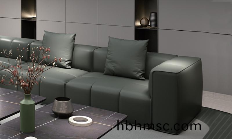 艾瑪係(xi)列(lie)茘枝(zhi)紋半牛皮(pi)辦(ban)公(gong)沙(sha)髮