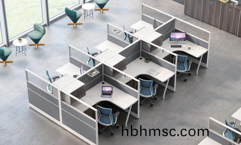 Thick&Thin係列(lie)工字型(xing)6人(ren)屏風(feng)工位