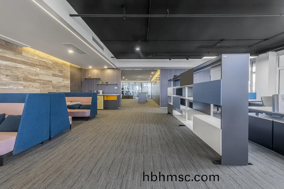 簡(jian)約(yue)舒適(shi)現(xian)代辦公室傢具(ju)案(an)例之(zhi)辦公沙(sha)髮