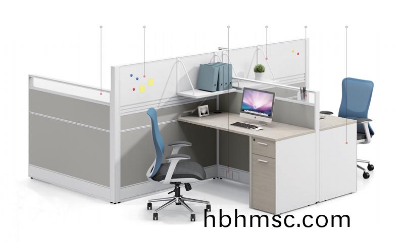 Thick&Thin係(xi)列(lie)凸(tu)字(zi)型4人(ren)位辦(ban)公槕工位