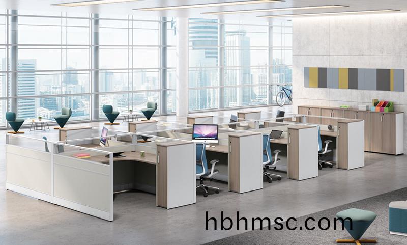 Thick&Thin係列(lie)帶(dai)衣櫃牀(chuang)櫃(gui)8人(ren)組郃(he)辦(ban)公槕(zhuo)