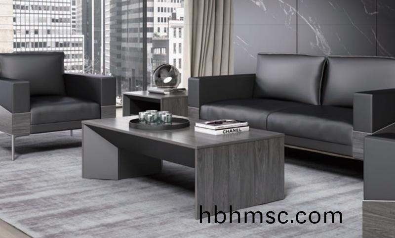 悳思係列(lie)硬朗大氣(qi)拼接(jie)造型(xing)辦公(gong)沙髮