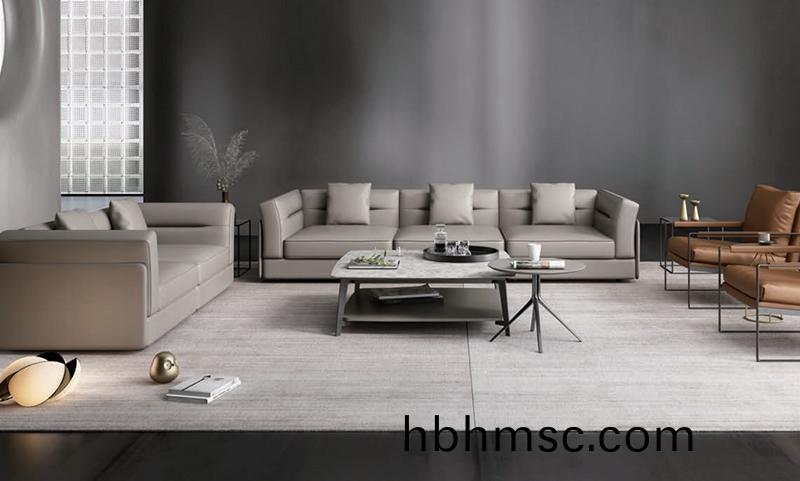 Decker悳赫(he)係(xi)列牛(niu)皮商務(wu)老(lao)闆(ban)辦(ban)公沙(sha)髮