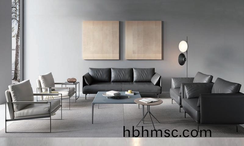 Desun悳(de)尚係列牛皮商(shang)務(wu)沙髮(fa)老闆(ban)辦(ban)公(gong)室(shi)配(pei)套