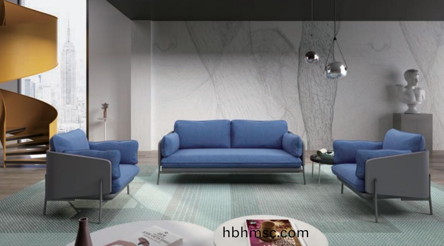 Suyi舒意(yi)係(xi)列佈藝(yi)辦公沙(sha)髮