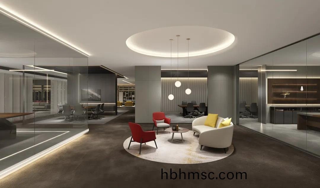 辦(ban)公傢(jia)具展廳(ting)之(zhi)洽(qia)談區(qu)域