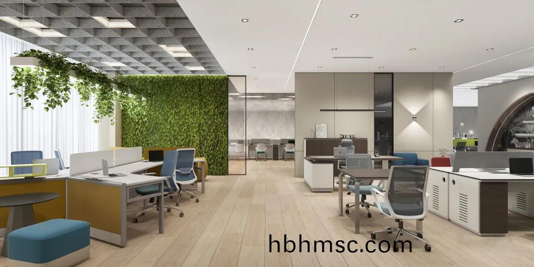 辦(ban)公傢(jia)具(ju)展(zhan)廳的(de)職員(yuan)空(kong)間