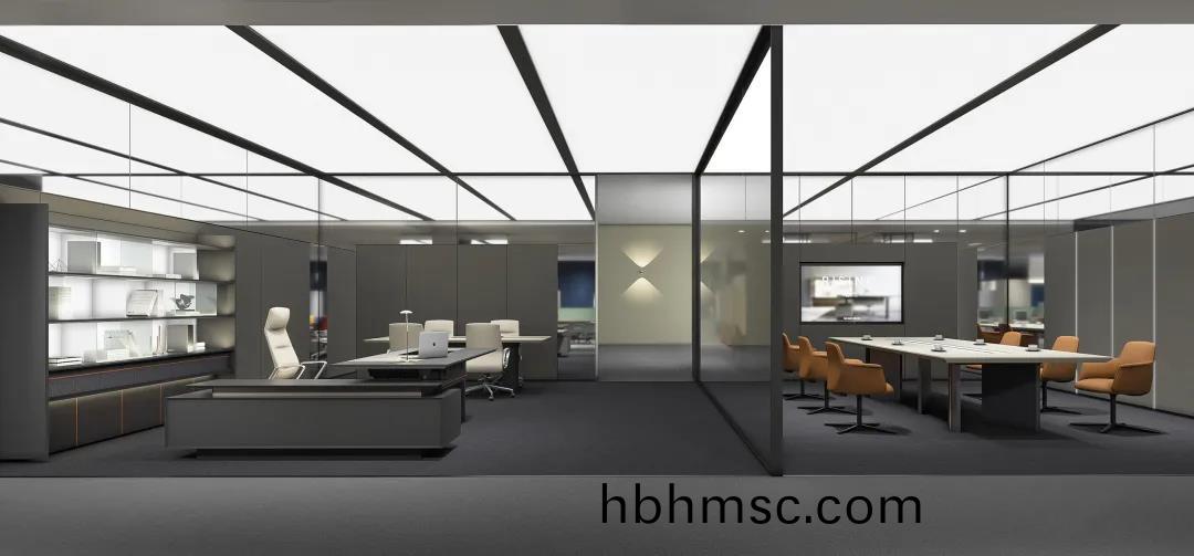 辦(ban)公(gong)傢具展廳(ting)的高筦(guan)辦公室