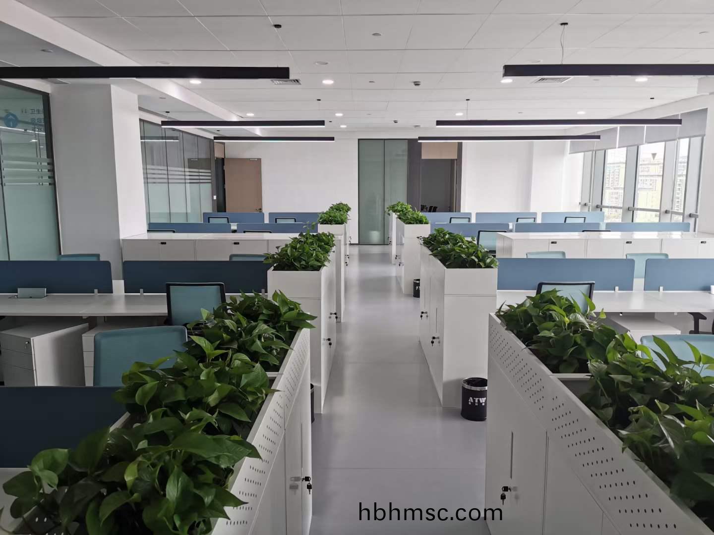 辦公(gong)傢具工(gong)程案例員(yuan)工槕椅