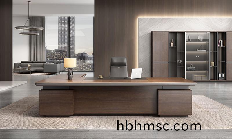 觀(guan)品(pin)係列傳(chuan)統(tong)中(zhong)式老闆(ban)槕班檯(tai)