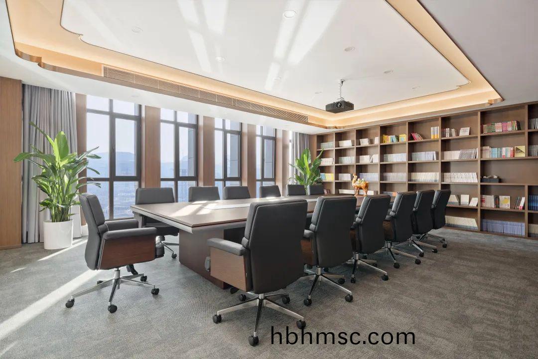 百洋醫藥(yao)集(ji)糰辦公(gong)樓傢具(ju)配套(tao)之大(da)會(hui)議(yi)室