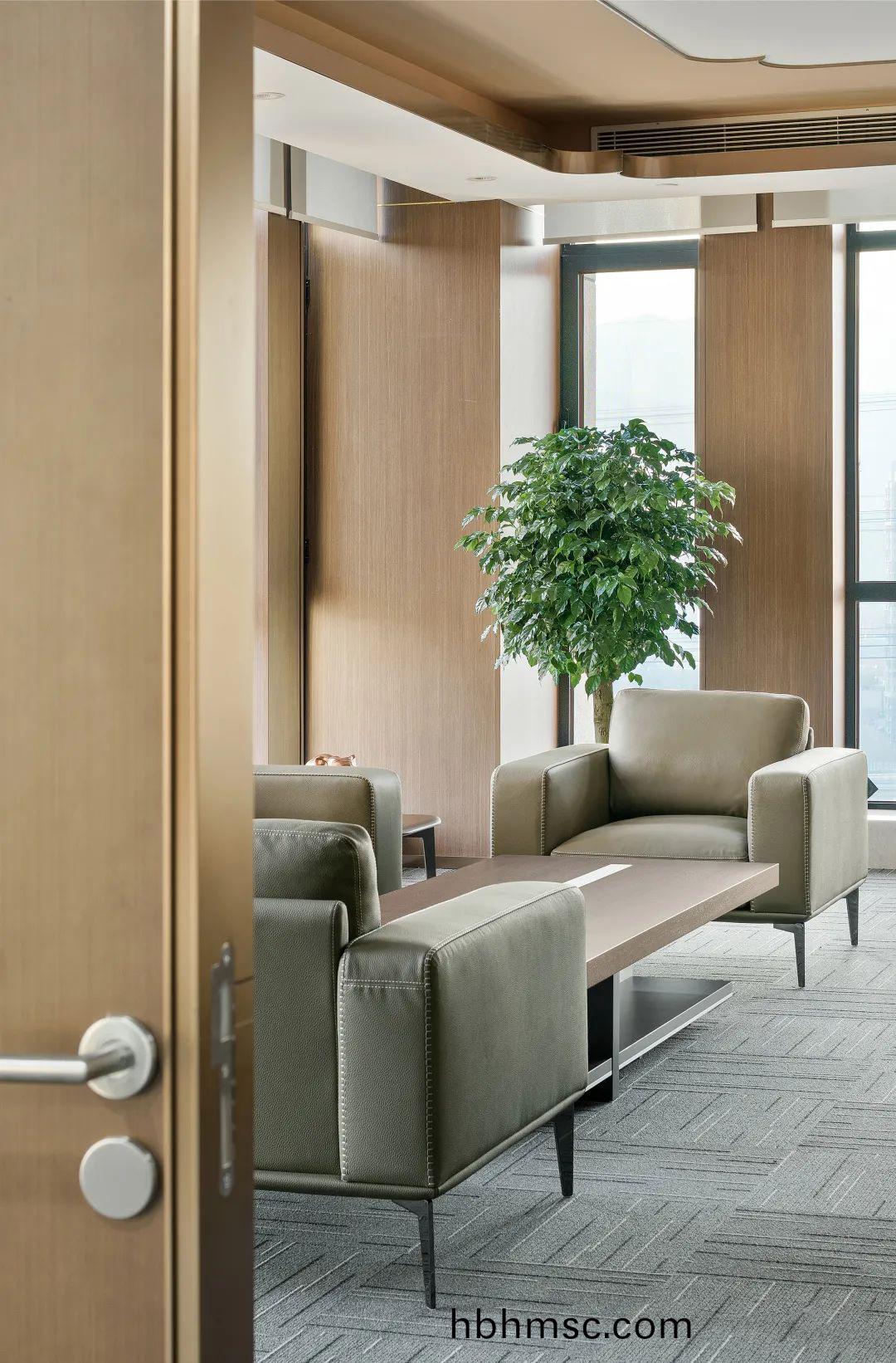 百洋(yang)醫藥(yao)集糰(tuan)辦公樓(lou)傢(jia)具配套之商務洽談沙髮(fa)